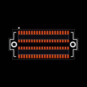 TLH-020-0.50-G-D-A Footprint