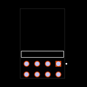 TLW-104-01-G-D-RA Footprint