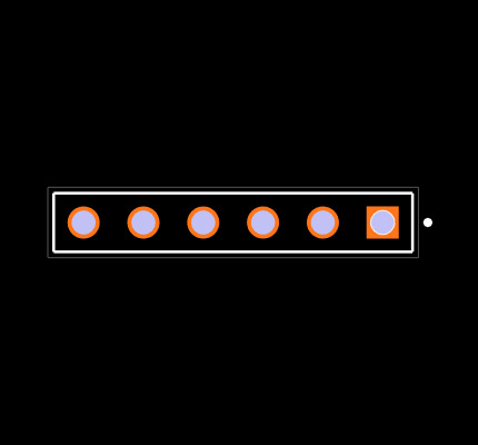 TLW-106-05-G-S Footprint