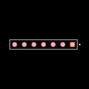 TLW-107-05-G-S Footprint