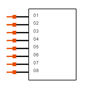 TLW-108-05-F-S Symbol