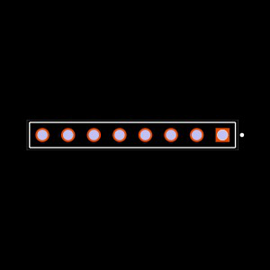 TLW-108-05-S-S Footprint