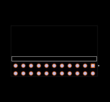 TLW-111-01-T-D-RA Footprint
