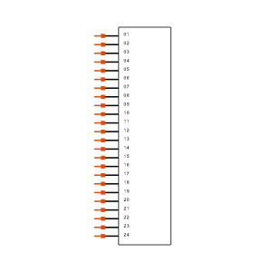TLW-124-06-G-S Symbol