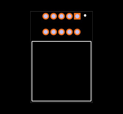 TML-105-01-G-D-RA Footprint