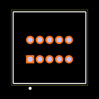 TML-105-02-G-D Footprint