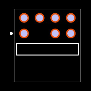 TMM-104-01-S-D-RA-003 Footprint