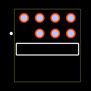 TMM-104-01-T-D-RA-001 Footprint