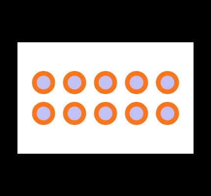 TMM-105-02-T-D Footprint
