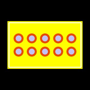 TMM-105-03-G-D Footprint