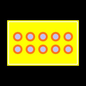 TMM-105-03-L-D Footprint