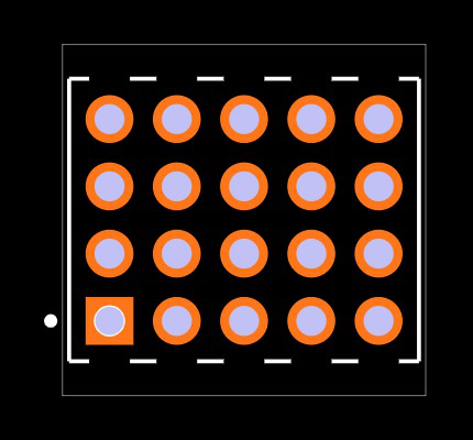 TMM-105-03-L-Q Footprint