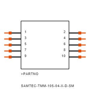 TMM-105-04-F-D-SM Symbol