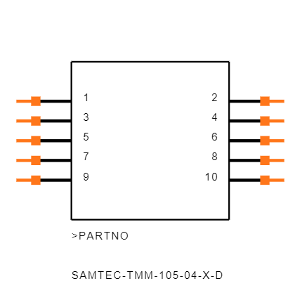 TMM-105-04-T-D Symbol