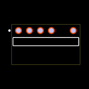 TMM-106-01-G-S-RA-005 Footprint