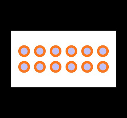 TMM-106-02-G-D Footprint