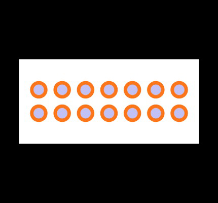 TMM-107-05-L-D Footprint