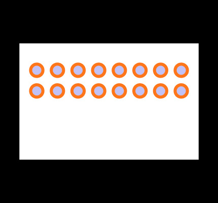 TMM-108-01-G-D-RA Footprint