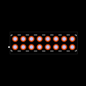 TMM-108-02-L-D Footprint