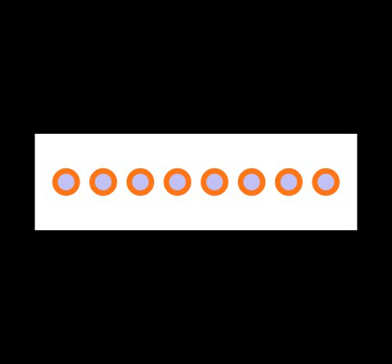 TMM-108-03-L-S Footprint