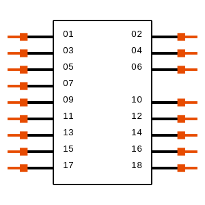 TMM-109-01-T-D-RA-008 Symbol
