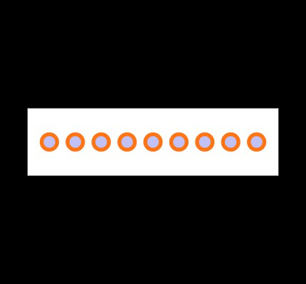 TMM-109-02-G-S Footprint