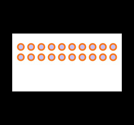 TMM-110-01-T-D-RA Footprint