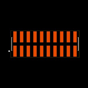 TMM-110-01-T-D-SM Footprint