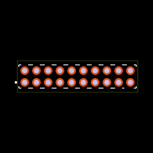 TMM-110-03-S-D Footprint