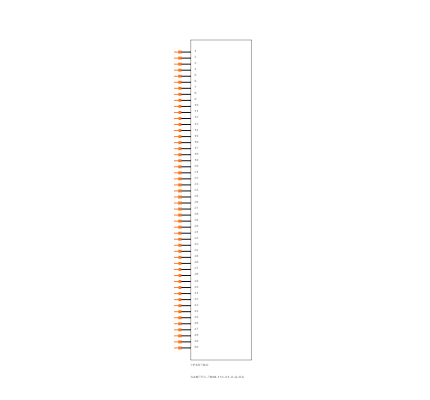 TMM-113-01-T-Q-RA Symbol