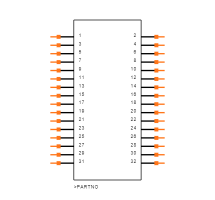 TMM-116-01-G-D-RA Symbol