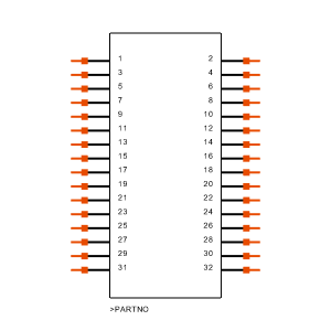 TMM-116-01-T-D-RA Symbol