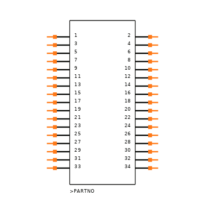TMM-117-01-T-D-RA Symbol
