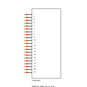TMM-121-01-G-S Symbol