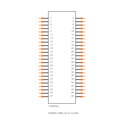 TMM-124-01-T-D-RA Symbol