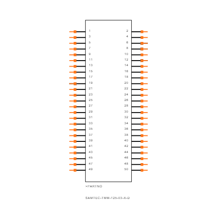 TMM-125-03-G-D Symbol