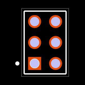 TMMH-102-01-S-T Footprint