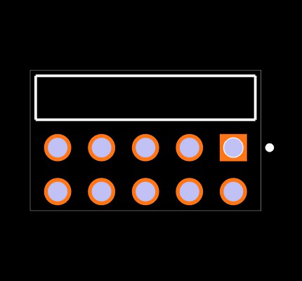 TMMH-105-01-L-D-RA Footprint