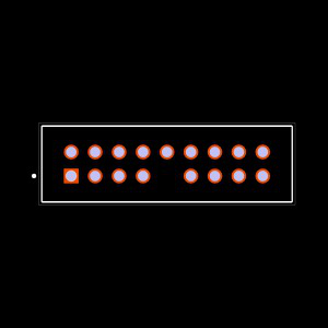 TMMH-109-01-L-D-ES-009 Footprint