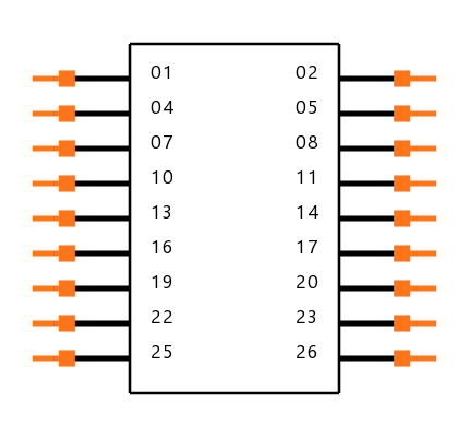 TMMH-109-05-T-T Symbol