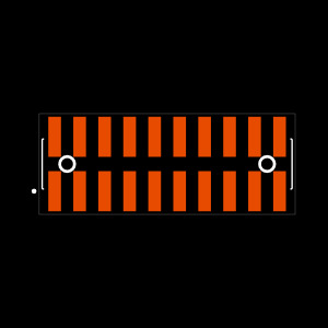 TMMH-110-01-F-DV-LC Footprint