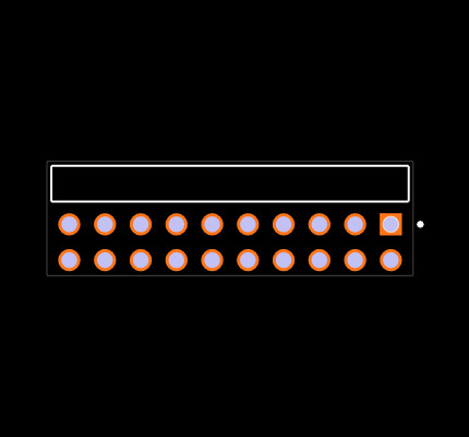 TMMH-110-01-G-D-RA Footprint