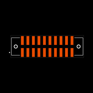 TMMH-110-01-S-DV-EPC Footprint