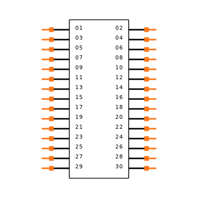 TMMH-115-01-G-D-RA Symbol