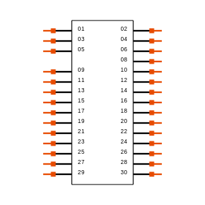 TMMH-115-01-L-D-ES-007 Symbol