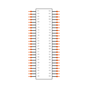 TMMH-125-01-T-D Symbol