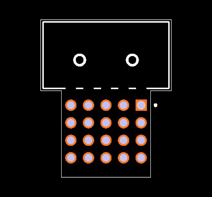 TMMS-105-01-G-Q-RA Footprint