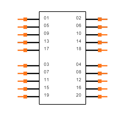TMMS-105-01-G-Q-RA Symbol