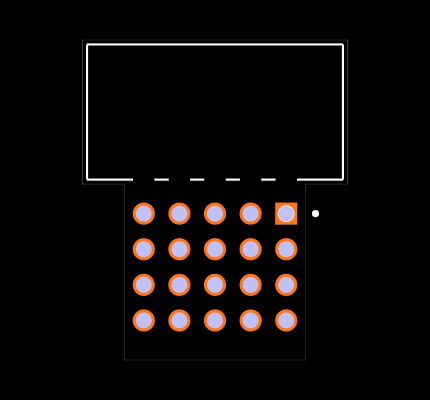 TMMS-105-01-LM-Q-RA-FS Footprint