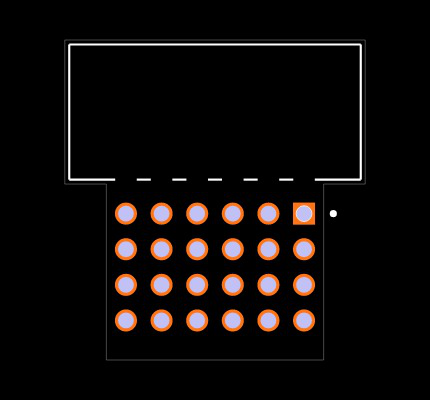 TMMS-106-01-F-Q-RA-FS Footprint